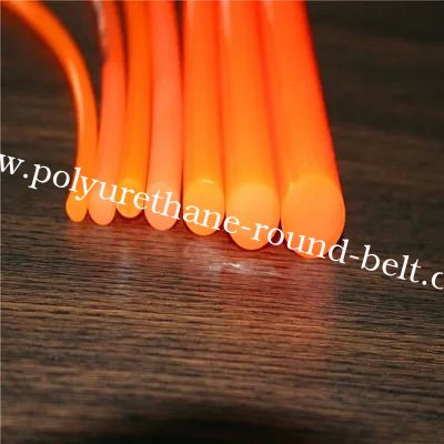90A Hardness PU Round Belt with Smooth Surface SGS ISO9001: 2008 Certified Polyurethane Round Belt