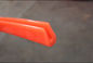 U Profile Industrial Extruded Polyurethane Anti-oil Red , Solvent Resistance