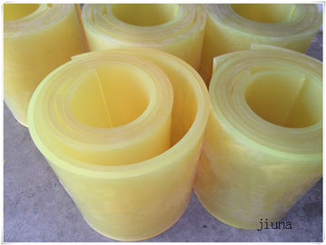 80 Shore A Polyurethane Rubber Sheet Natural Color PU Sheet Solvent Resistance